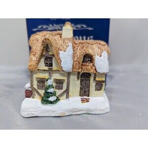 A Dickens Christmas Collection Cratchit Home 1988 RSVP Inc Cold Cast Cottage